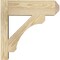 Ekena Millwork Legacy Craftsman Rough Sawn Outlooker, Douglas Fir, 6"W x 16"D x 16"H OUT06X16X16LEC04RDF - alternate 3